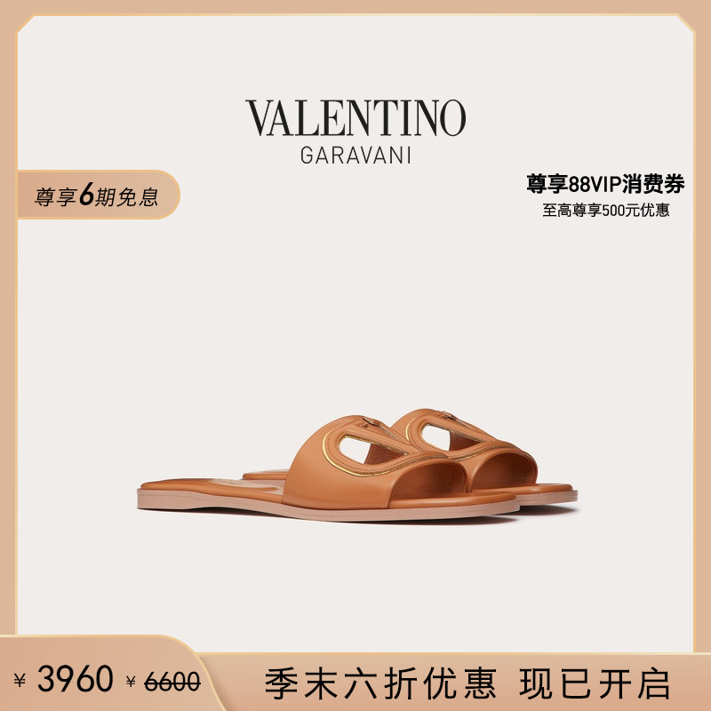 华伦天奴VALENTINO女士拖鞋