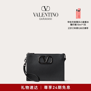 VLOGO 华伦天奴VALENTINO男士 小牛皮手包 线上限定 SIGNATURE