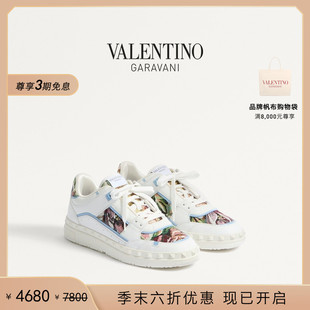 季 FREEDOTS 末优惠 华伦天奴VALENTINO男士 牛皮革运动鞋 礼物