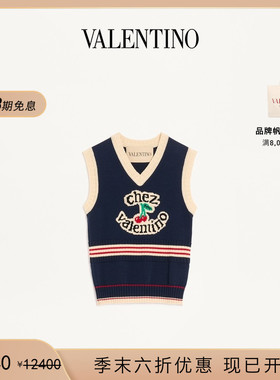 [季末优惠]华伦天奴VALENTINO女士 CHEZ VALENTINO 细节背心