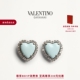 礼物 华伦天奴VALENTINO女士 COEUR HYPERBOLE 金属耳环