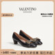 华伦天奴VALENTINO女士 礼物 末优惠 BOWOW 羊皮革高跟鞋 季