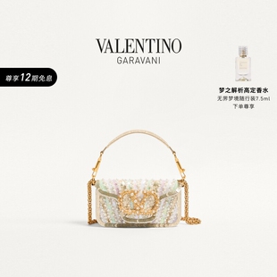LOCO小号刺绣手袋 华伦天奴VALENTINO女士 12期免息