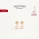 SIGNATURE VLOGO 华伦天奴VALENTINO女士 金属耳环 礼物