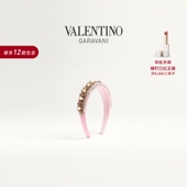 华伦天奴VALENTINO女士羊毛和桑蚕丝刺绣发箍 12期免息 礼物
