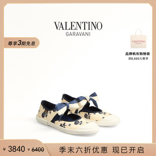 礼物 末优惠 华伦天奴VALENTINO女士 BAY 帆布运动鞋 季