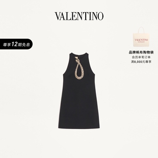 华伦天奴VALENTINO女士 上市 新品 连衣裙 COUTURE 短款 CREPE