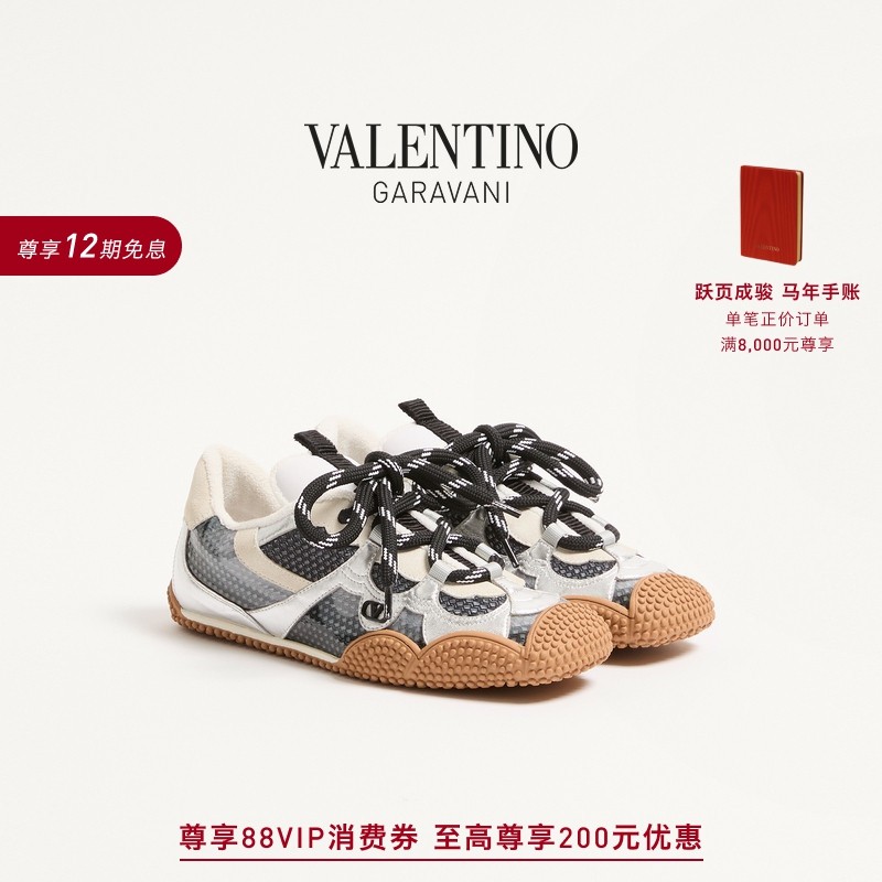 [礼物]华伦天奴VALENTINO女士 AMPHIBIA 运动鞋