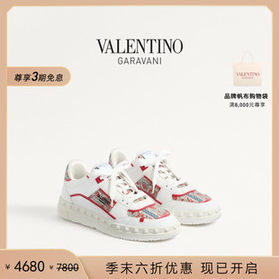 季 FREEDOTS 末优惠 华伦天奴VALENTINO男士 牛皮革运动鞋 礼物