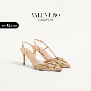 婚鞋 华伦天奴VALENTINO女士 高跟鞋 SIGNATURE VLOGO