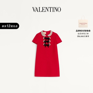 华伦天奴VALENTINO女士 COUTURE 短款 连衣裙 CREPE