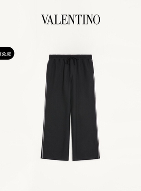 [12期免息]华伦天奴VALENTINO男士 VLOGO 贴片长裤