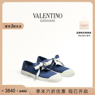 礼物 末优惠 华伦天奴VALENTINO女士 BAY 帆布运动鞋 季