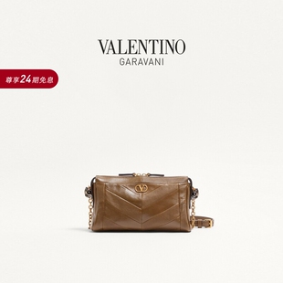 [礼物][24期免息]华伦天奴VALENTINO女士 PANTHEA 小号羊皮革手袋