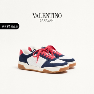 SPARRY 华伦天奴VALENTINO男士 上市 牛皮革运动鞋 新品