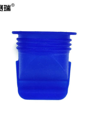 安赛瑞地漏芯卫生间下水道不锈钢过滤网防虫大号短款2个装蓝色700