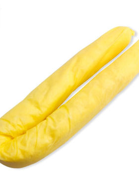 者也化学品吸附棉条抗磨损复合压点条状吸油吸油棉吸油索黄色吸油