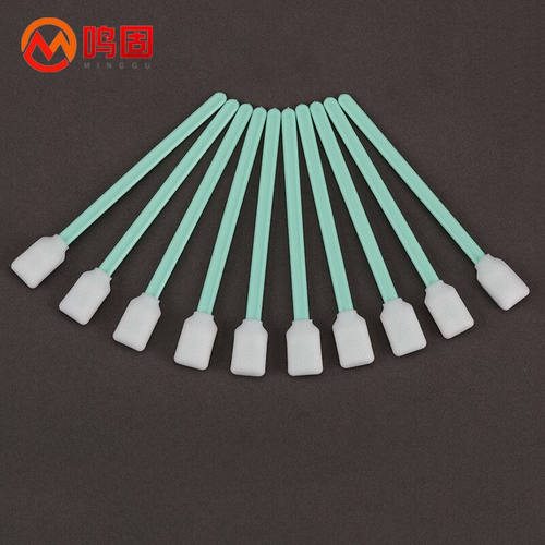 鸣固无尘净化棉签无尘布擦拭棒静电杆超细纤维棉棒100支/包5包