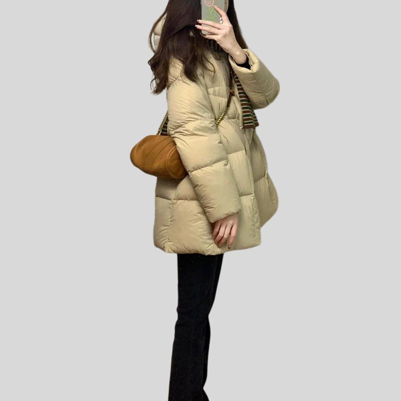 中长款女冬季棉衣2025新款外套韩系穿搭棉衣棉袄加厚超厚