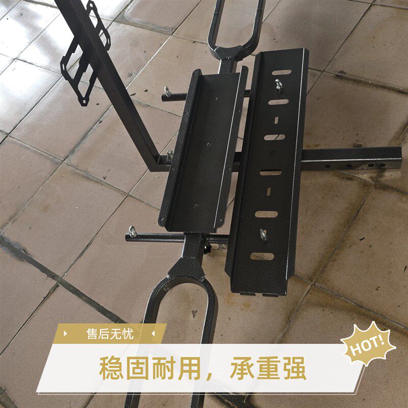 热销汽车越野摩托车架拖车后挂架轻便便携式摩托车背车架可推省力