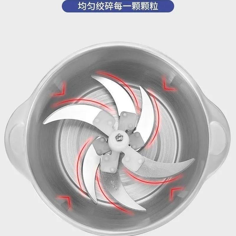 热销2025年新款绞肉机家用电动小型打肉馅搅拌饺搅碎菜器料理绞馅