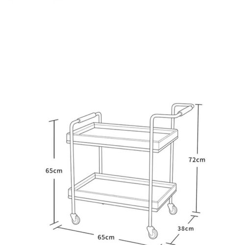 热销ins风小推车实木边几家用客厅沙发可移动茶几收纳储物置物架