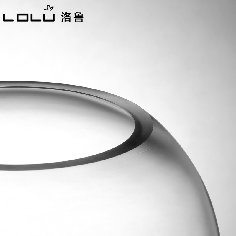 热销鱼缸玻璃圆形家用大小号加厚桌面装饰客厅办公室招财生态超白