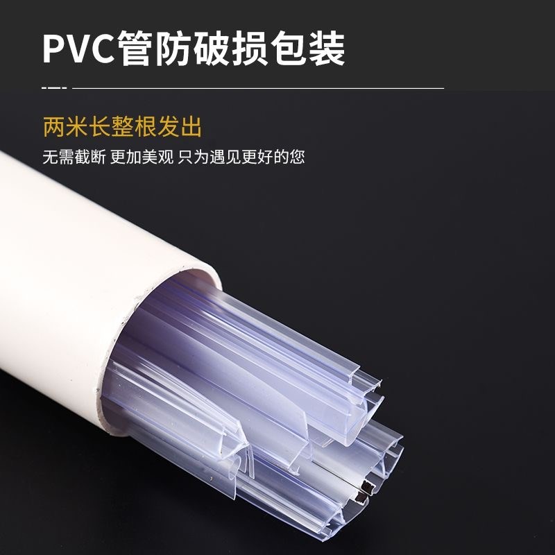 热销淋浴房挡水胶条2m玻璃门门缝密封条浴室推拉门防条防滑室外磁