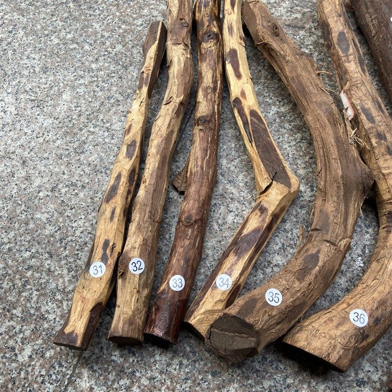 热销越南紫檀柳原木料手串料珠子料手柄料老木 31-39