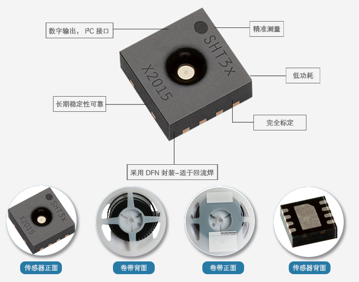 数字式SHT数字式温湿度传感器