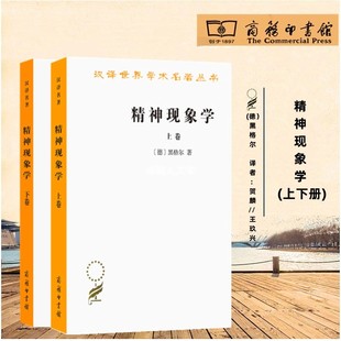 黑格尔哲学书籍 西方哲学理论经典 汉译世界学术名著丛书 哲学流派 书籍黑格尔逻辑学法哲学原理自然 商务印书馆 精神现象学上下卷