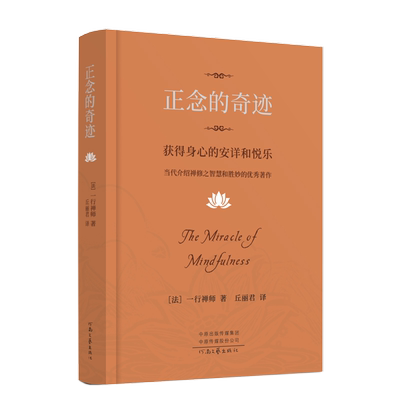 樊登正念的奇迹一行禅师著