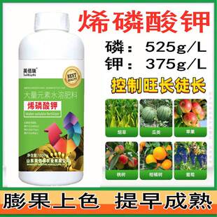 烯磷酸钾叶面肥稀磷酸钾控旺控梢抗病保果希西磷钾速补高磷钾肥料