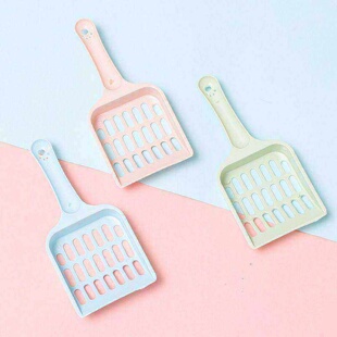 猫砂铲加厚长柄小号大孔豆腐猫砂专用宠物清洁铲实用耐用厕工具