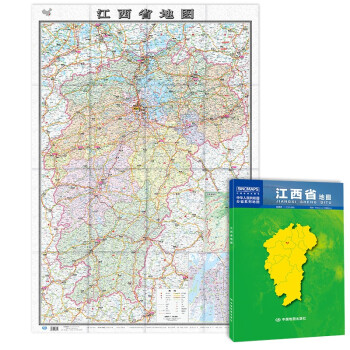 中国分省地图-江西省地图(加盒)