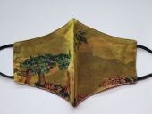 手工制作100%桑蚕丝香云纱口罩复古国风防晒真丝口罩