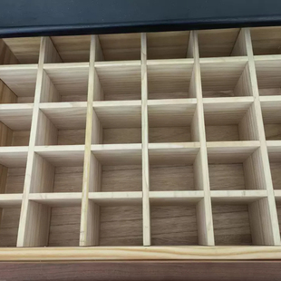 实木抽屉分隔板内衣袜子自由拆卸组合隔断衣柜分割收纳格子定制