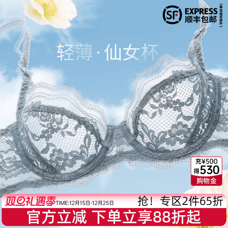 伊丝艾拉超薄显小文胸