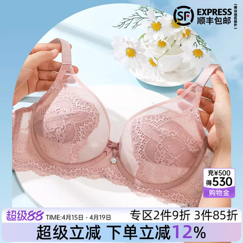 伊丝艾拉超薄兔耳杯文胸透气