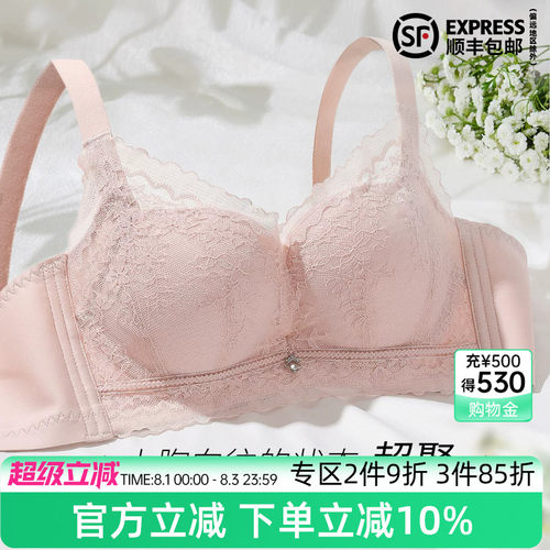 伊丝艾拉性感无钢圈聚拢文胸