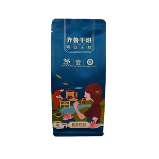 好客山东齐鲁干烘茶特一级125g袋装干烘茶霍山黄茶大叶茶莱芜特产