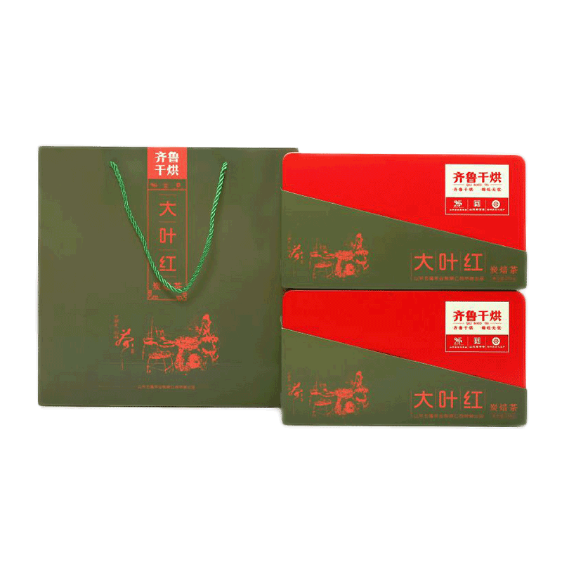 好客山东齐鲁干烘商务大叶红礼盒