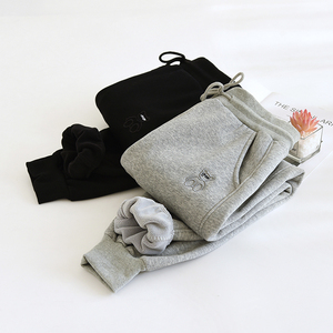 秋冬季加绒卫裤女士新品显瘦百搭休闲外穿长裤纯棉加厚保暖运动裤