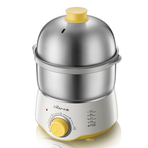 小熊煮蛋器ZDQ-A07U1双层迷你定时不锈钢蒸蛋器煮蛋机蒸蛋机早餐