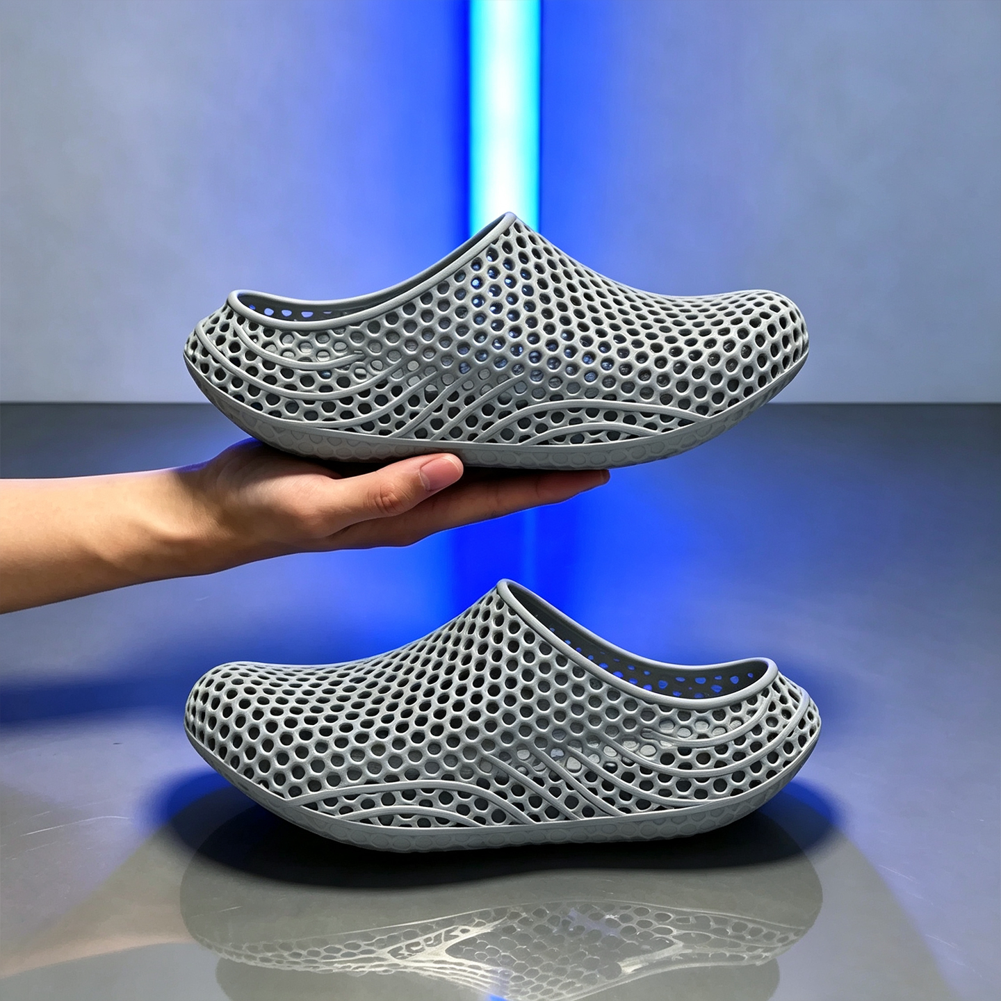 3D打印洞洞鞋2026年新款男女运动图片