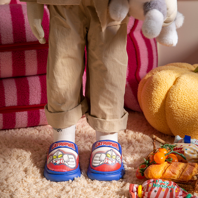 ECAC奥特曼棉拖鞋防水防滑保暖