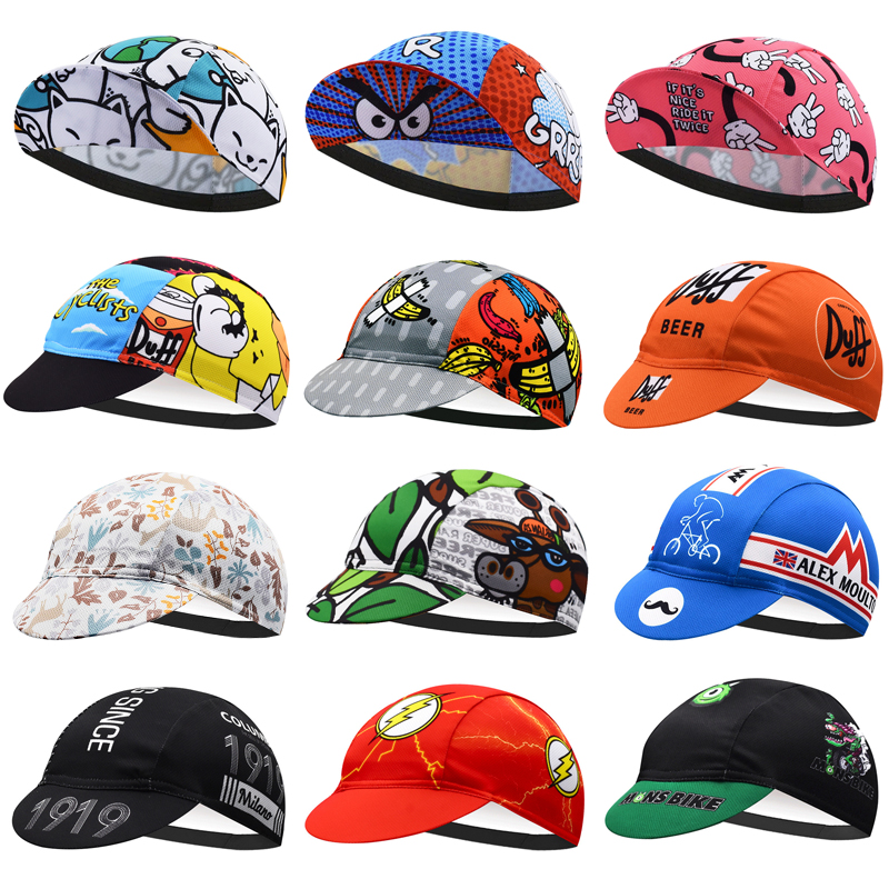 自行車騎行小帽子頭巾帽男女四季