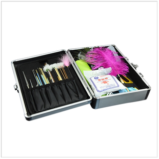 专业采耳工具套装高级发光采耳灯扣耳鹅毛棒探照灯掏耳朵工具套装