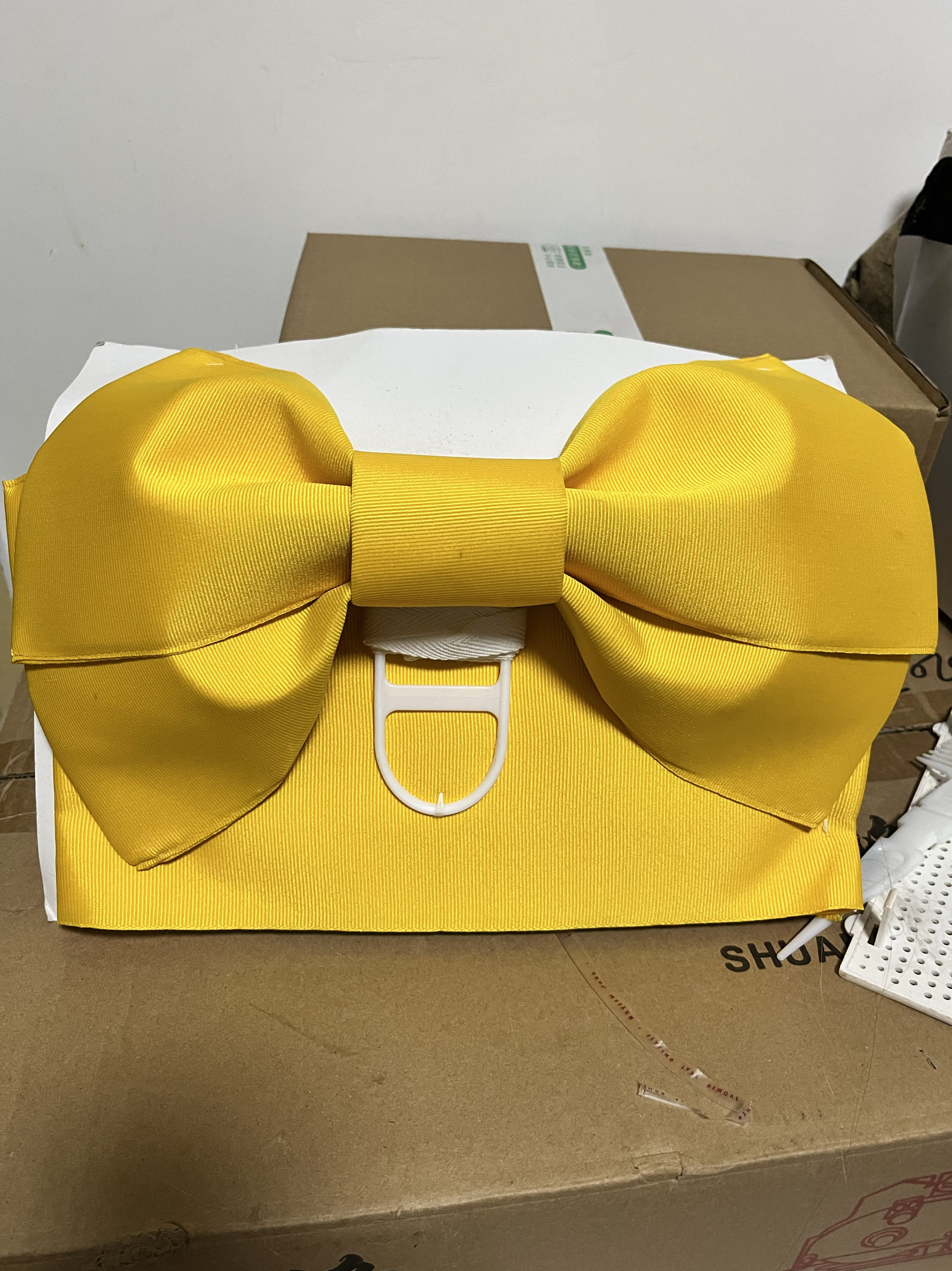 【多色】蝴蝶结腰带 日本和服蝴蝶结腰封女士黄色 紫色