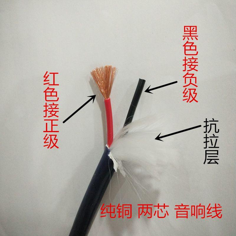 EVJV无氧铜音箱线喇叭线2*2.5平方蓝色KTV专业演出护套音响线材|ruв категории видео электрических приборов, видео бытовой арматура, катанки - от Buy2taobao.com для оказания профессиональной услуги покупки агента Taobao
